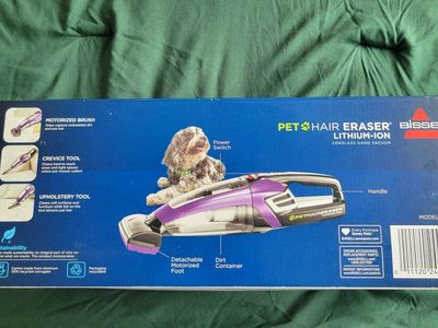 Hand Vacuum- Ideal for Pet Hair