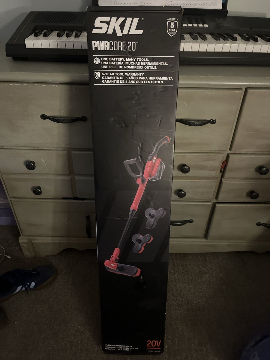 Brand new SKIL PWR CORE 20 power scrubber