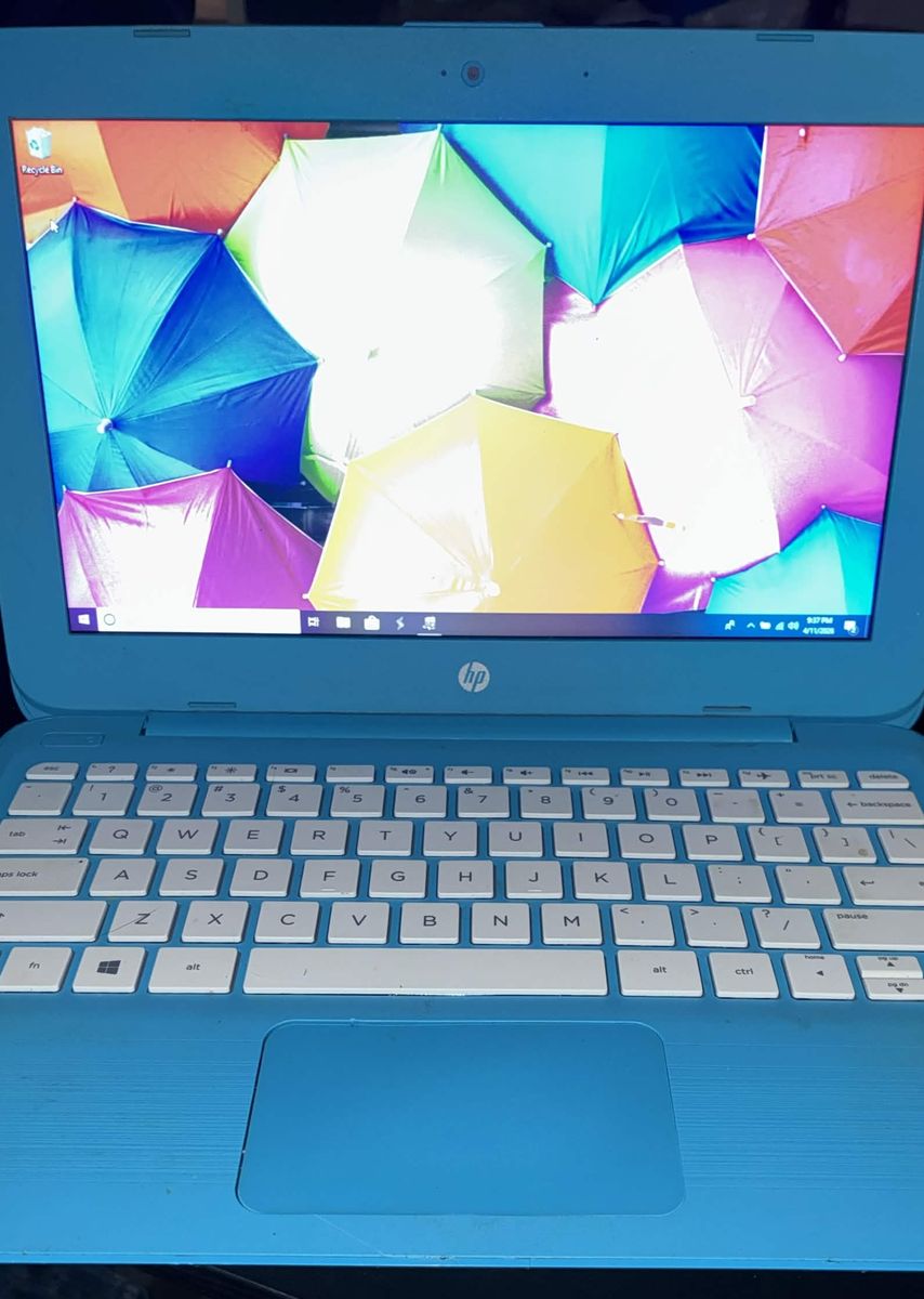 Blue Laptop