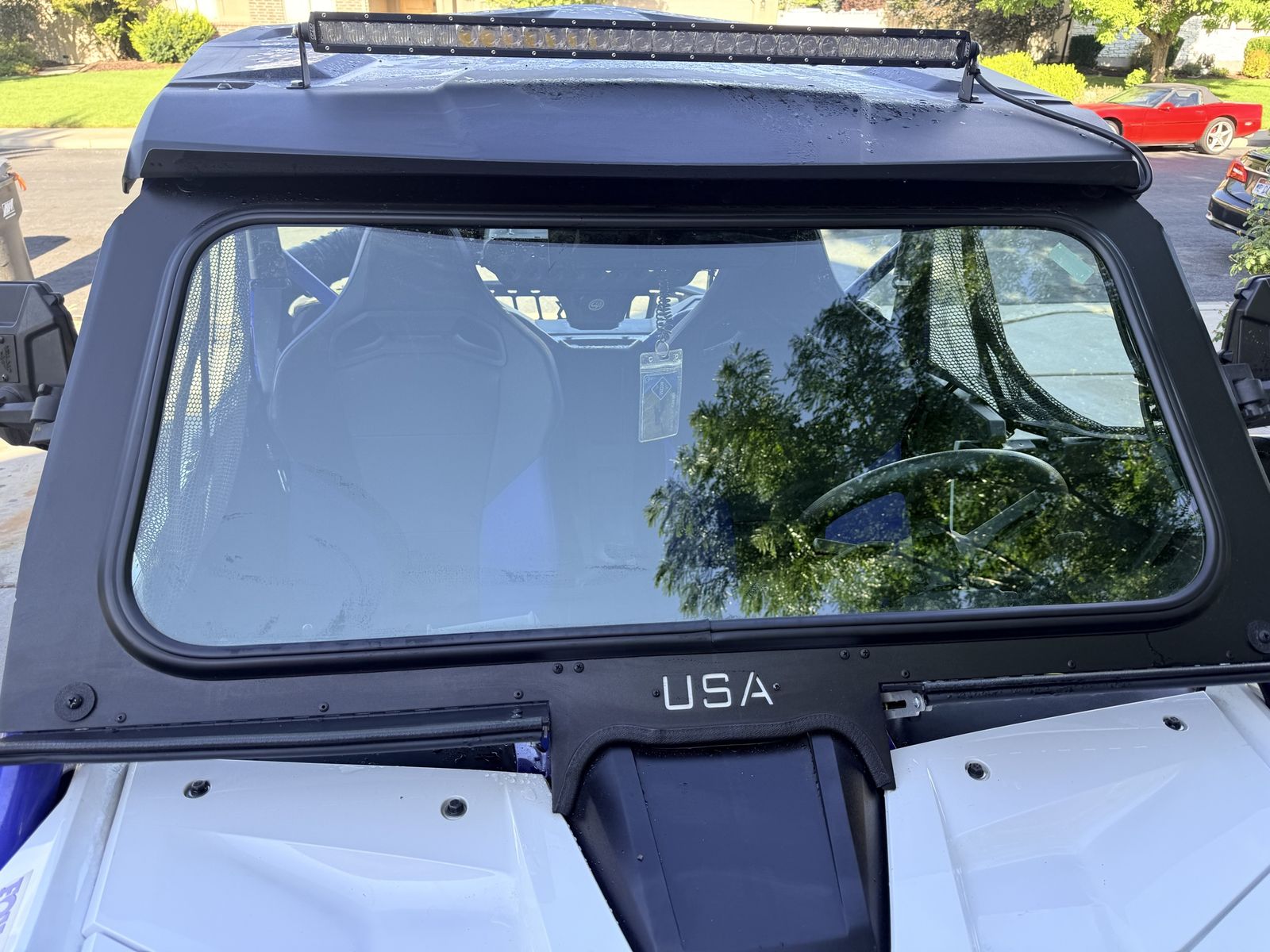 USA Glass Windshield with Vents - Honda Talon 1000
