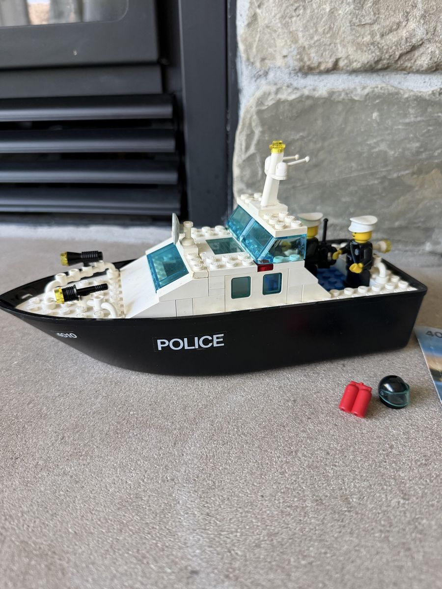 Lego Police Boat Set Antique 1987
