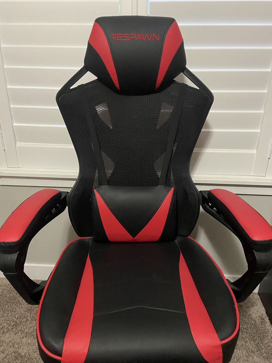 RESPAWN 110 Racing Style Gaming Chair - Red & Black, Ergonomic, Swivel, Recliner