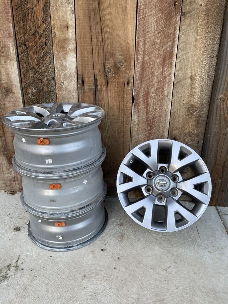 16x7J Toyota OEM Rims