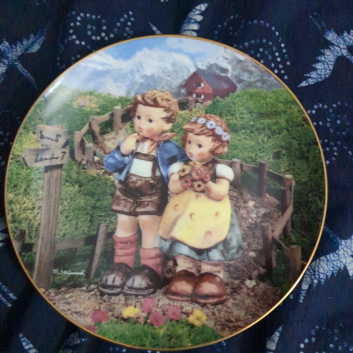 M.J. Hummel collector's plate