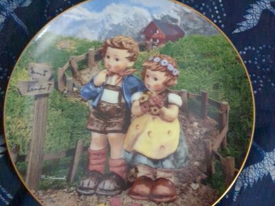 M.J. Hummel collector's plate