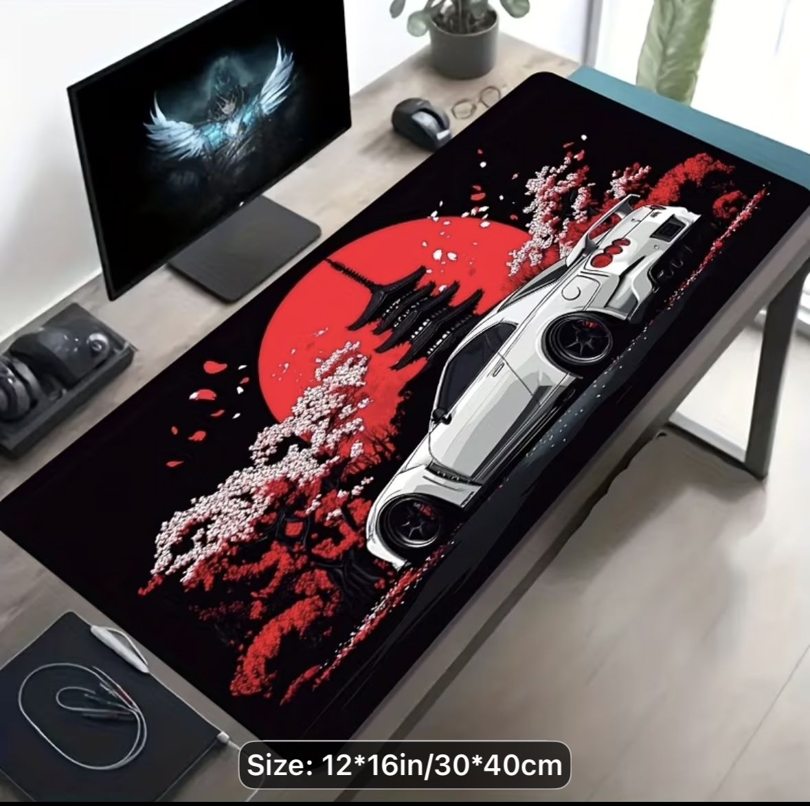 12x26 JDM car design gaming mouse pad