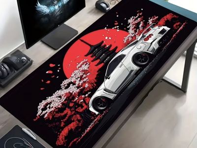 12x26 JDM car design gaming mouse pad
