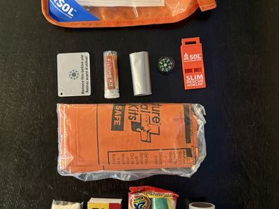 SOL Emergency Survival Kit – Never Used + Bonus Emergency/Fire Kit