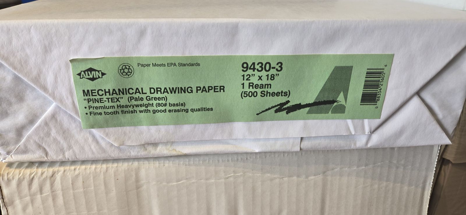 MECHANICAL DRAWING PAPER 12"X18"