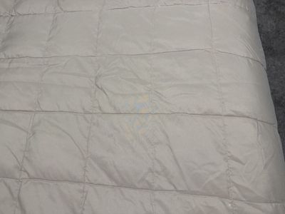 Charter Club Down Fill Comforter Queen Size - 100% Polyester Microfiber Cover, Tan/Beige