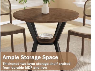Fabulous bistro style/size table..but, standard height!! New in box-