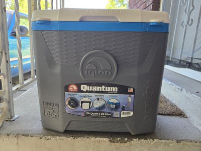 Roller Igloo Cooler ready for Fourth of July antics