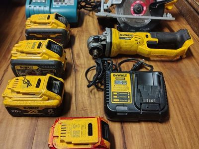 DeWalt tools and batteries