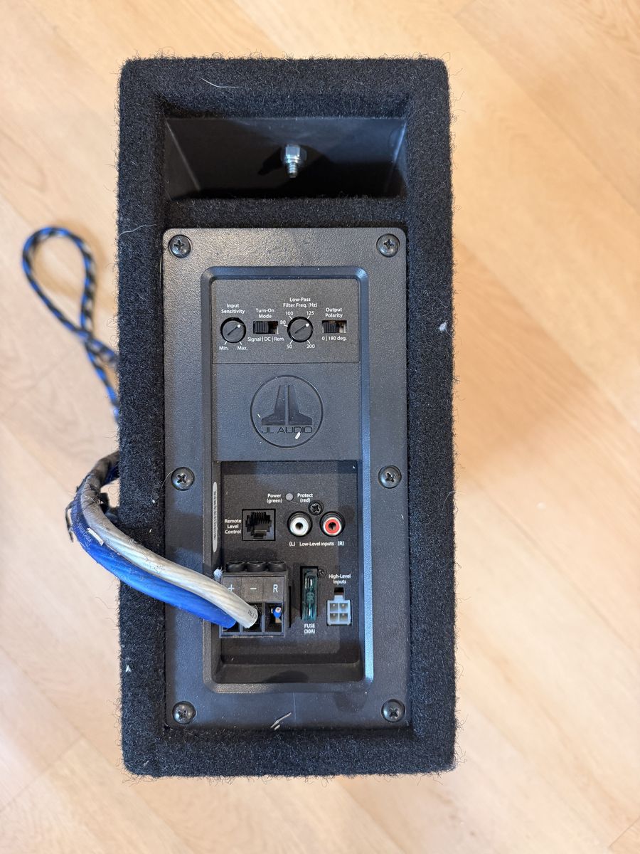 JL Audio Subwoofer with Amp