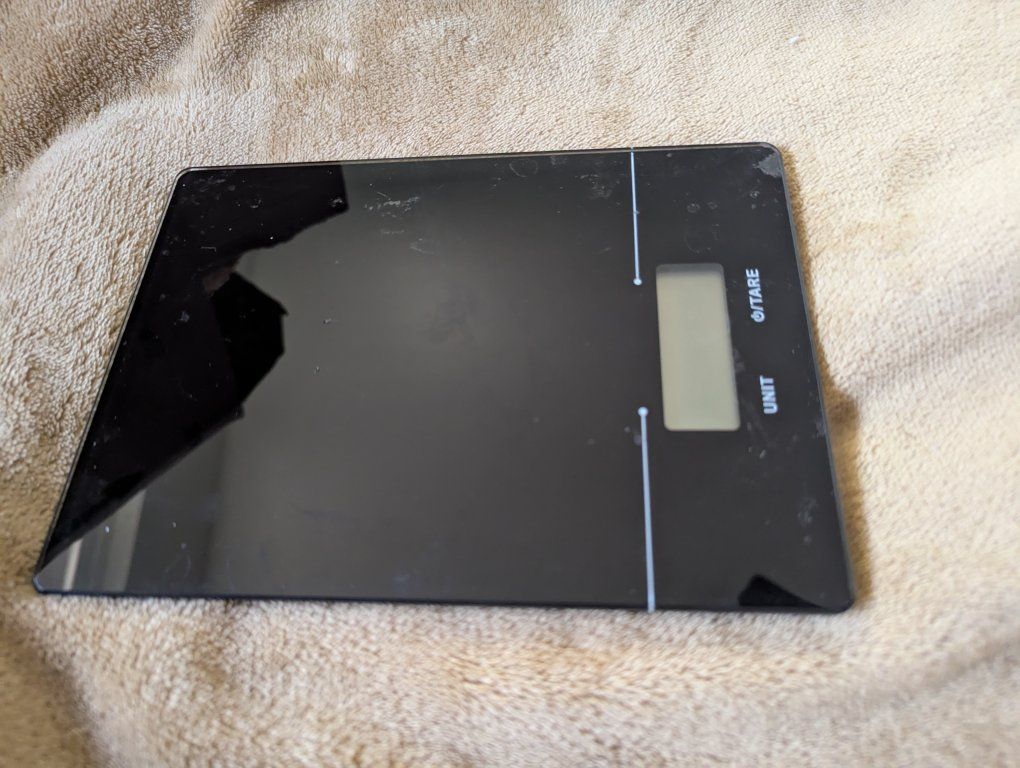 EK9180WM Digital Kitchen Scale - Max 11lb/5000g Capacity, 1oz/1g Precision, CR2032 Battery