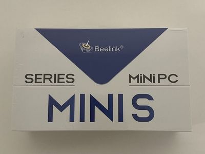 Beelink MINI S Mini PC - Intel N100, 16GB Memory, 500GB Storage