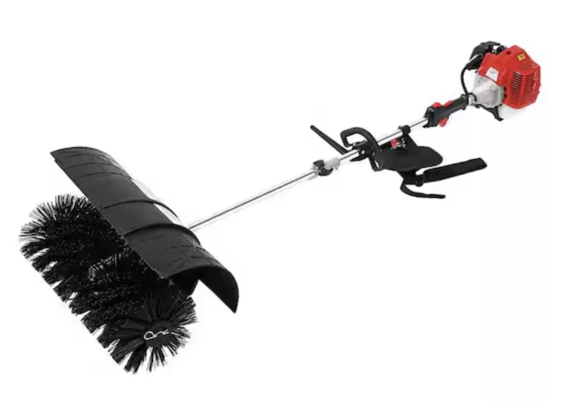 2.3 HP Powerful Handheld Cleaning Sweeper Power Lawn Sweeper