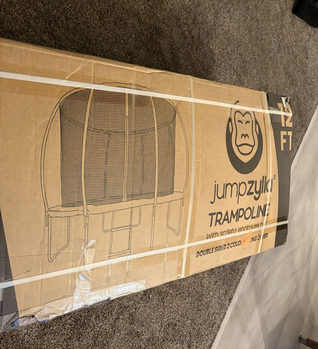 12 ft, Jumpzylla Trampoline, Brand New in Box