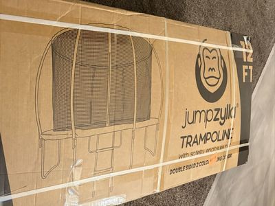 12 ft, Jumpzylla Trampoline, Brand New in Box