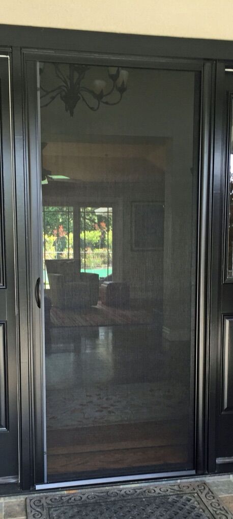 New Phantom Screens retractable door screen