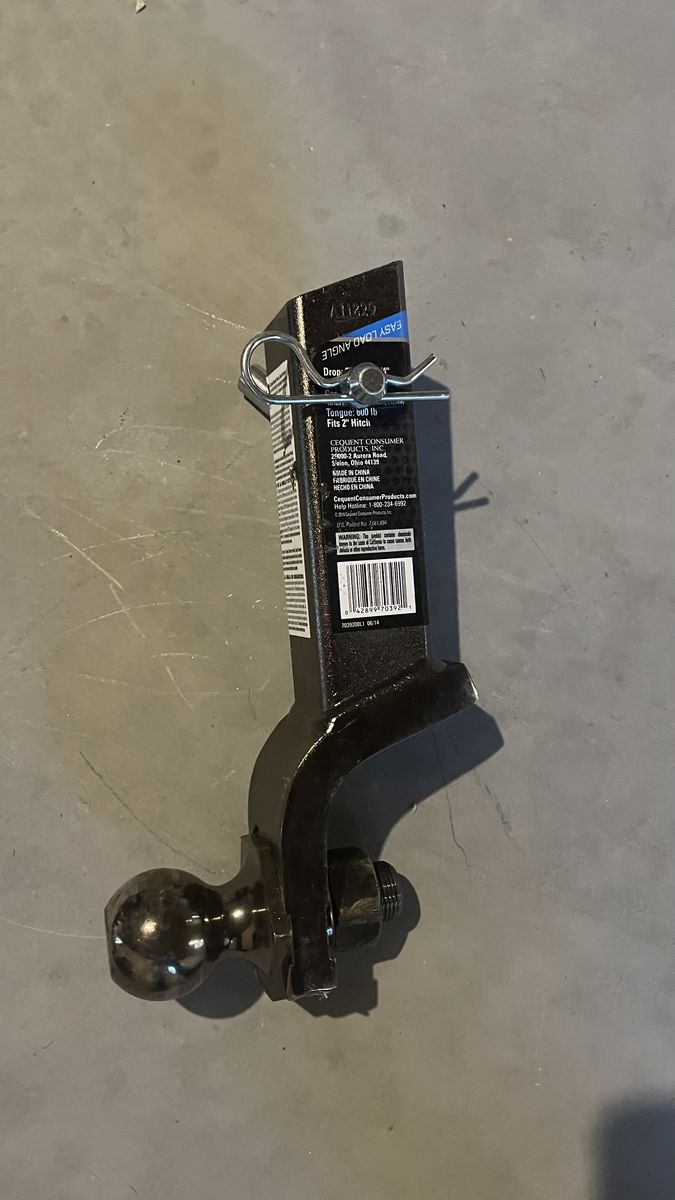 Hitch with 2" ball trailer car truck