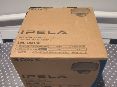 Sony Ipela SNC-DM160 Surveillance Camera Open Box