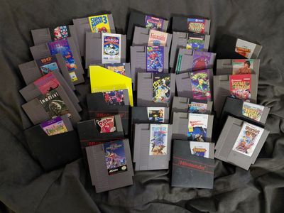 Nintendo-NES games bundle