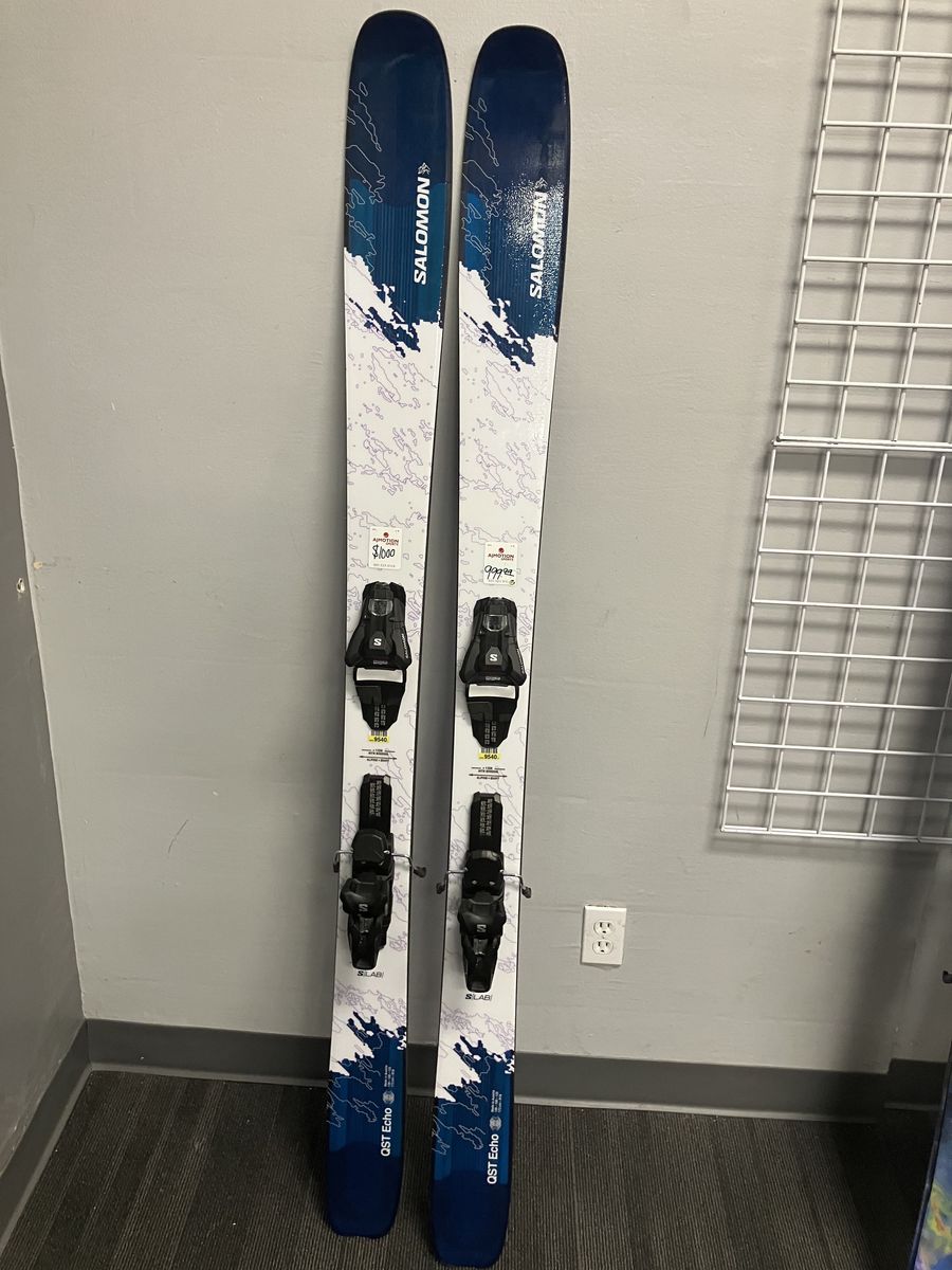 Salomon QST Echo Skis - 173cm w/ Atomic Strive 11 Demo Bindings- New 2026
