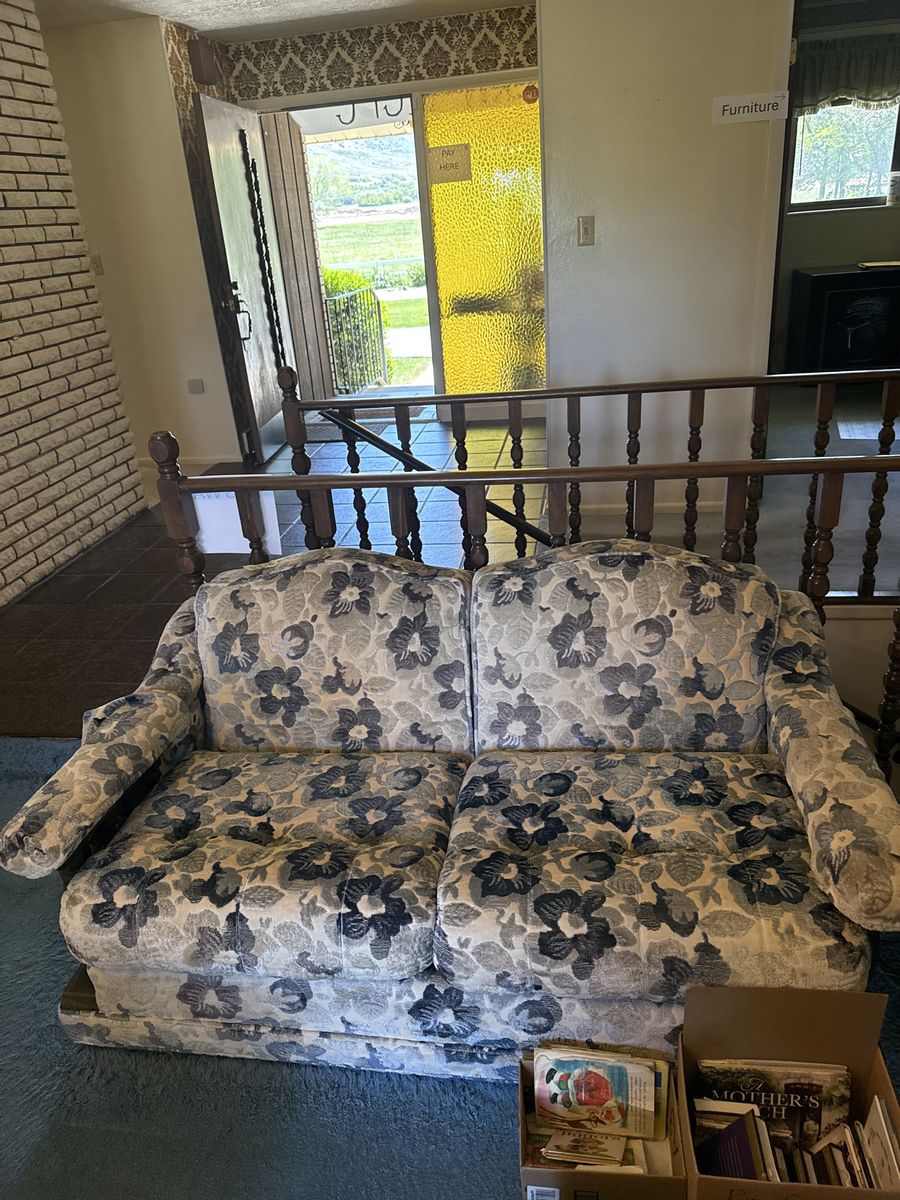 Sofa and love seat combo