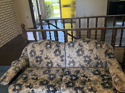 Sofa and love seat combo