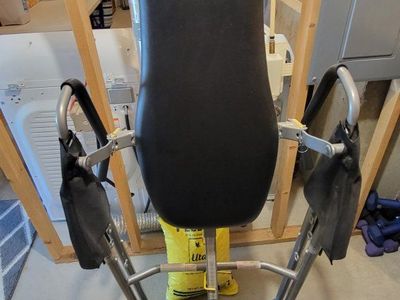 Body Power Health & Fitness Inversion Table - 250lb Capacity, Back Pain Relief