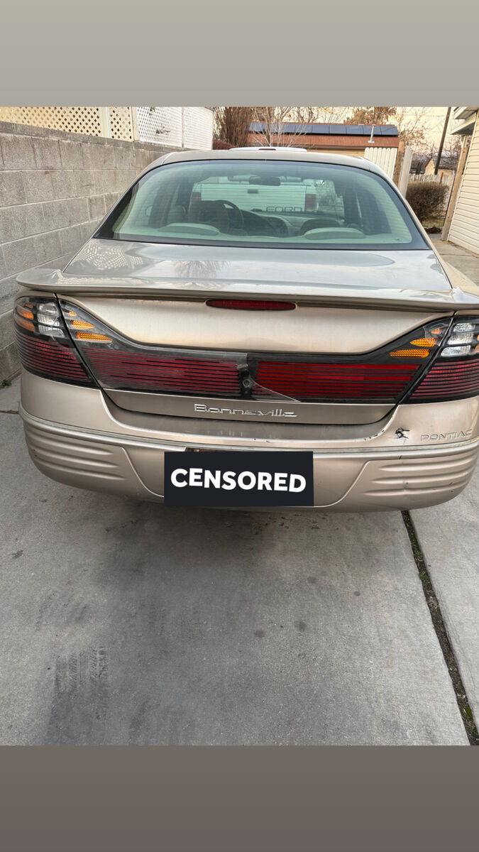 2000 PONTIAC BONNEVILLE SE