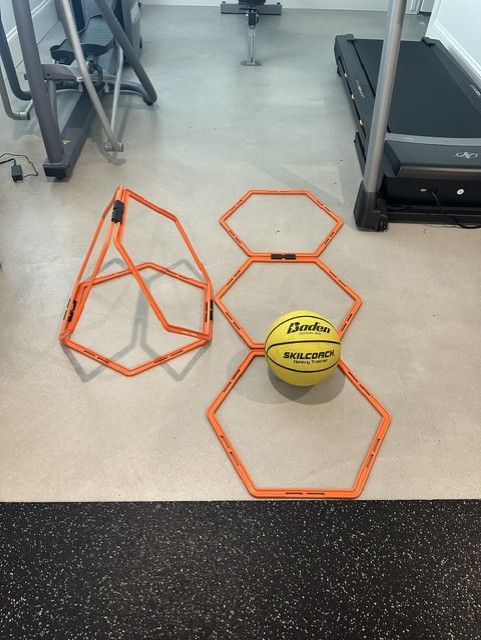 Baden Heavy Trainer Basketball & Hexagon Skills Training Rings