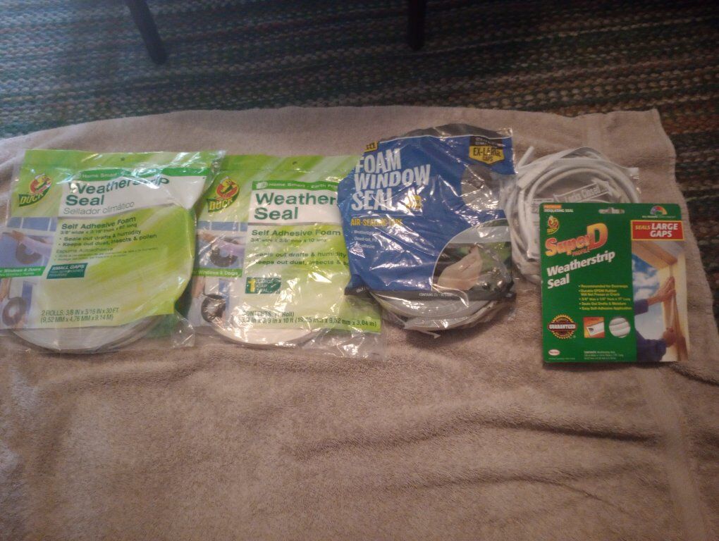 new weather stripping.