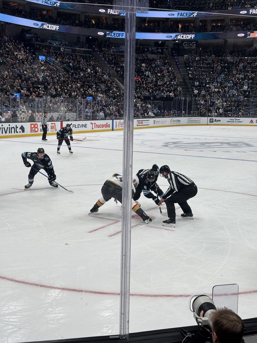 GAME 6 - Row 3 - Utah vs Vegas - Friday 5/1