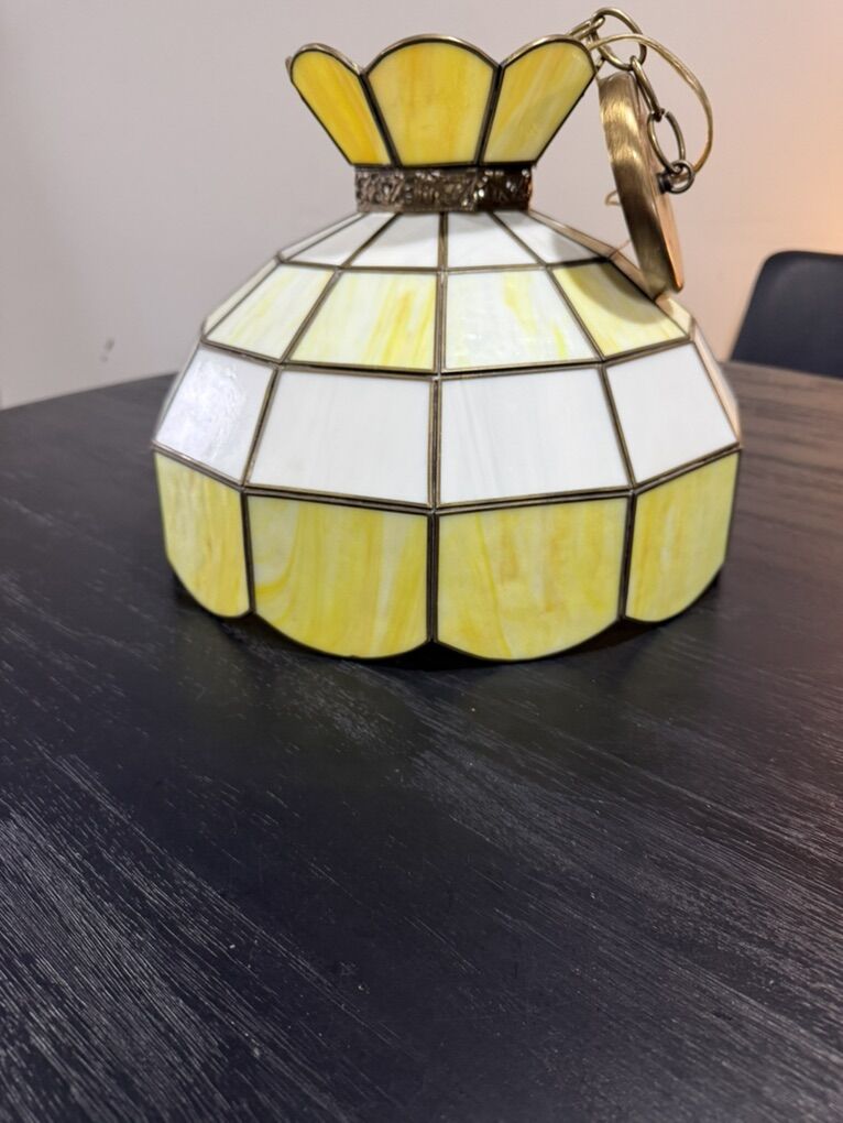 Stained Glass Chandelier