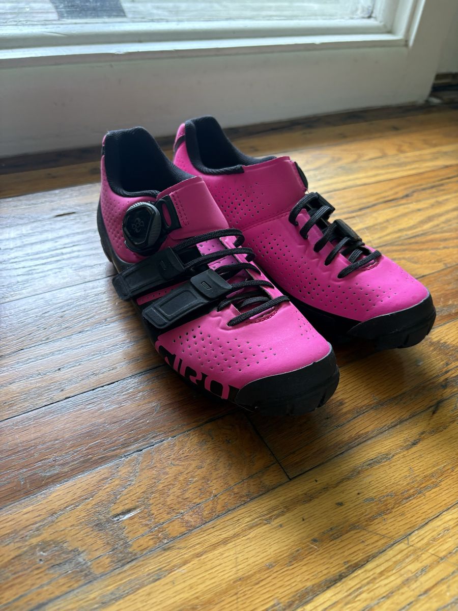 Giro Sica techlace size 37.5 clipless shoes
