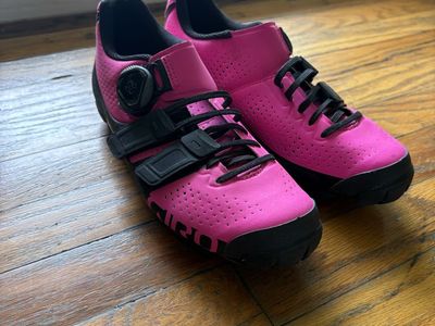 Giro Sica techlace size 37.5 clipless shoes