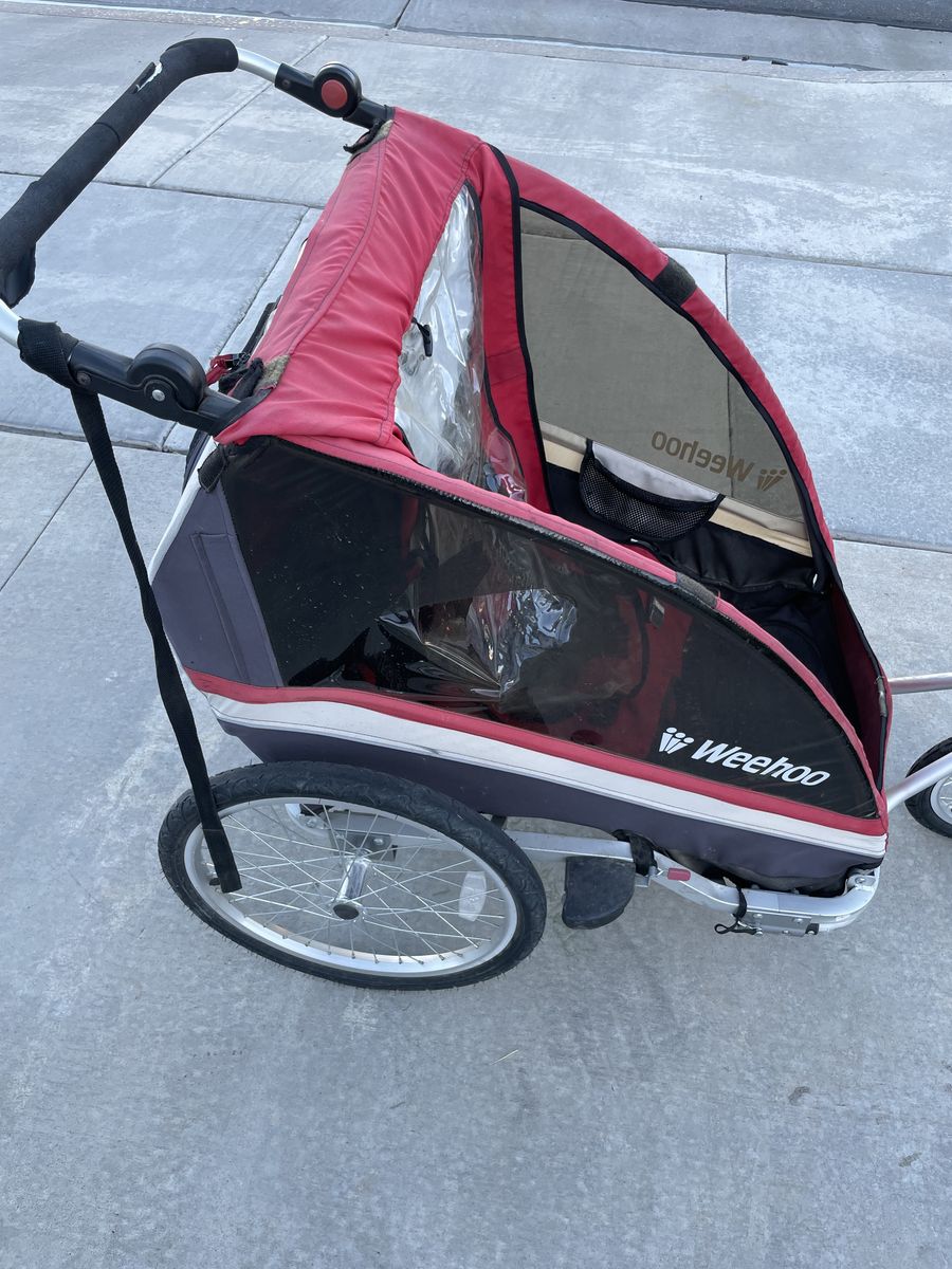 Free kids bike trailer and stroller