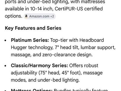 Sven And Son Adjustable Bed