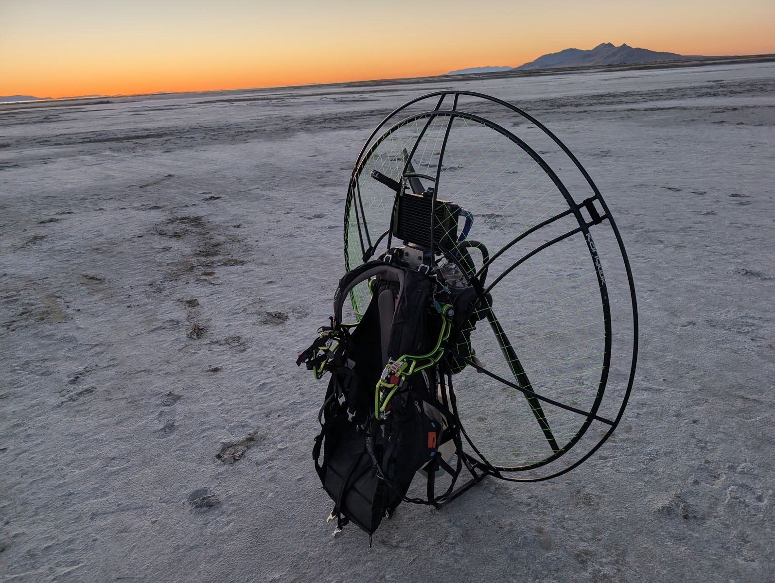 Paramotor - Polini Thor 202 on Kangook Amaruk XD