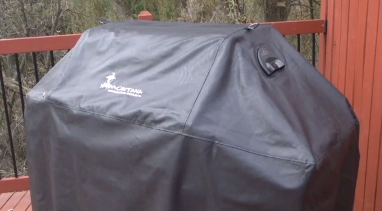 Montana Grilling Gear Weatherproof BBQ Grill Cover - Mildew & Fade Resistant Xtra large