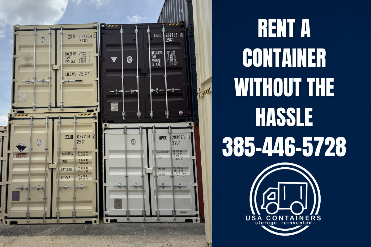 Shipping Container Rentals 20ft 40ft – Salt Lake City – In Stock