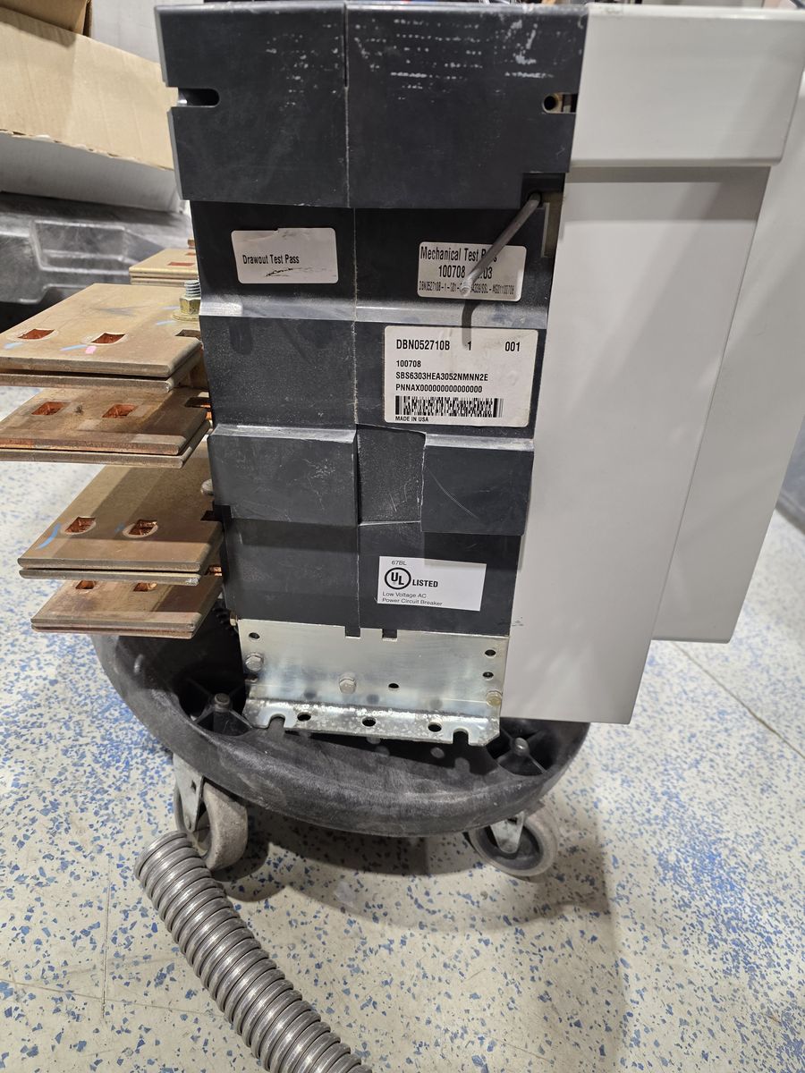 Used-Eaton Magnum SBS630 Insulated Case CB 3ph