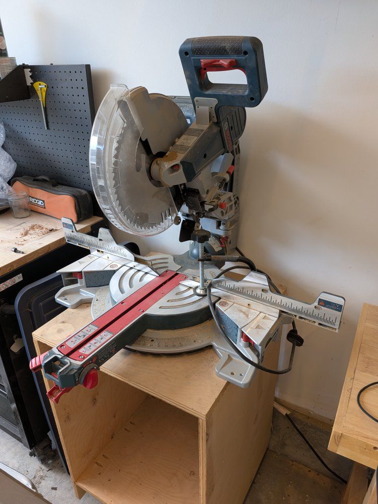 Bosch 15 Amp 12 in. Corded Dual-Bevel Sliding Glide Miter Saw