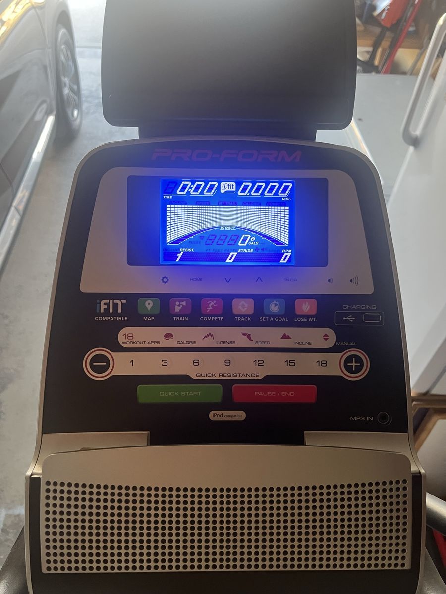 Elliptical trainer