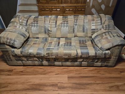 Couch with mating Loveseat