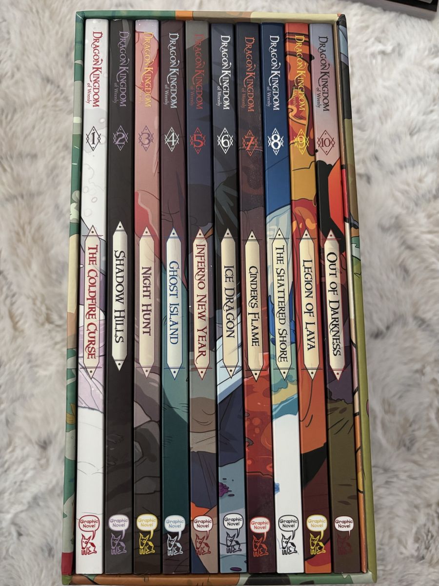 Dragon Kingdom of Wrenly Graphic Novel 12 Book Collection