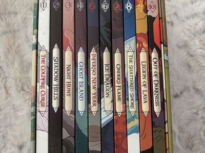 Dragon Kingdom of Wrenly Graphic Novel 12 Book Collection