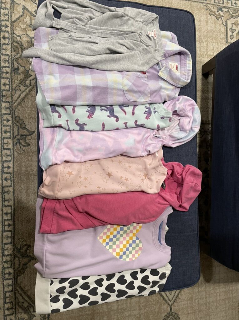 7-8 Sweatshirts, Flannel, Cardigan